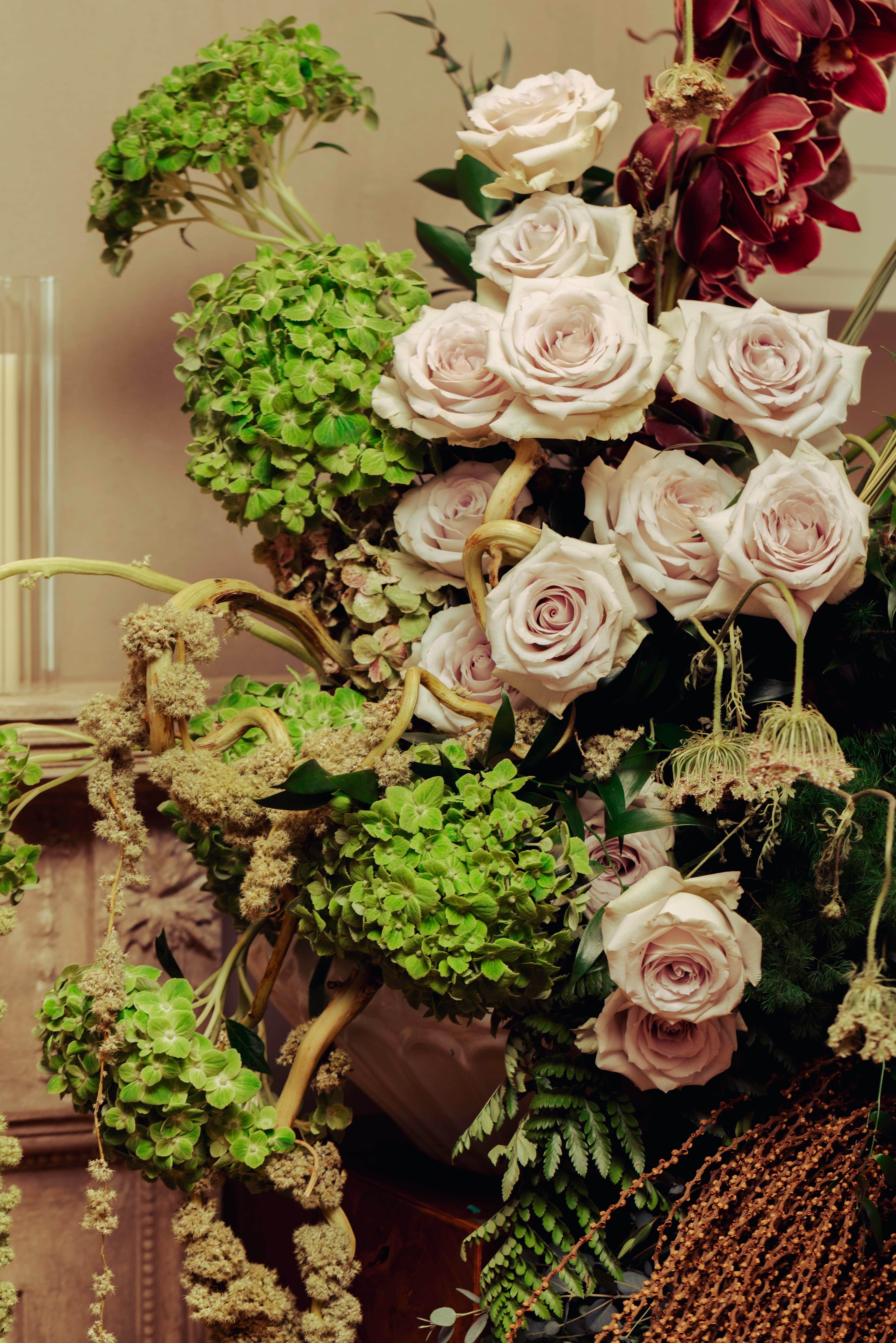 Bespoke floral arrangement