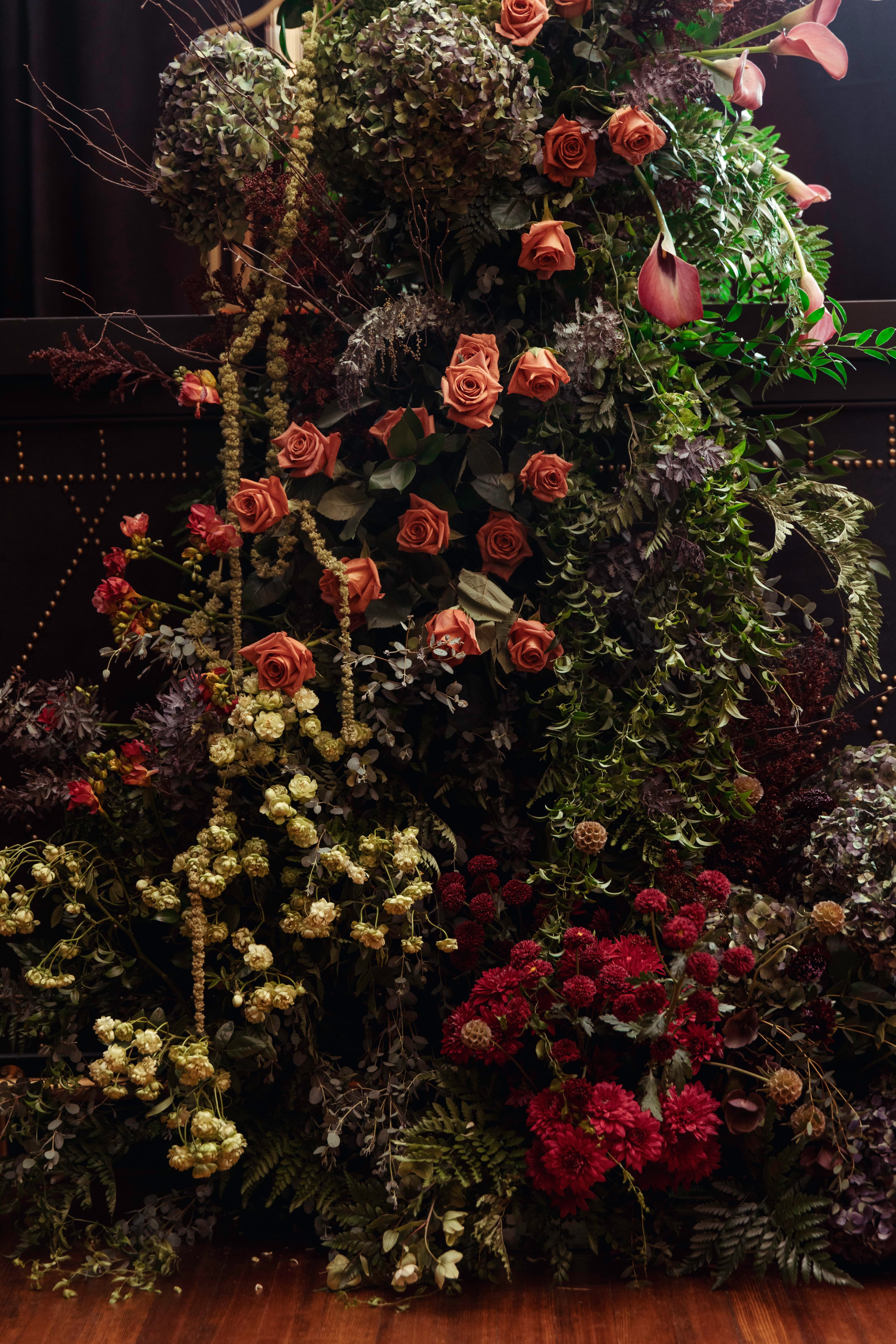 Floral installation
